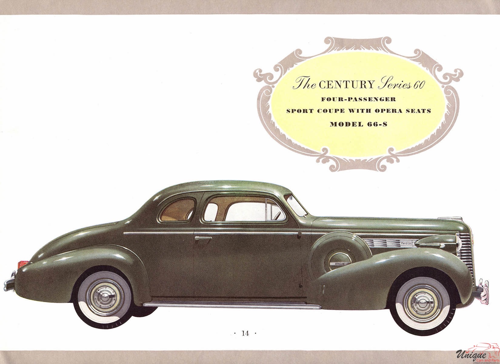 1938 Buick Prestige Brochure Page 13